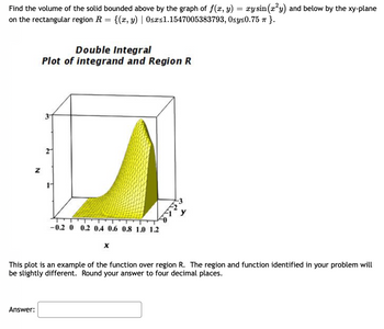 Answered: Find The Volume Of The Solid Bounded… | Bartleby