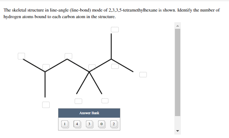 Answered The Skeletal Structure In Line Angle Bartleby