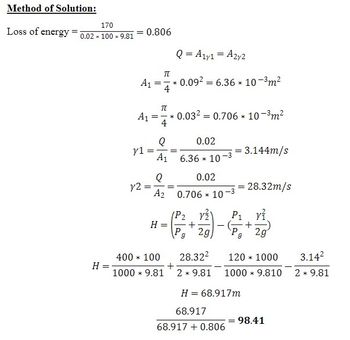 Answered: A pump moves water horizontally at a… | bartleby