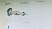 Asolid 15 mm diameter shaft is subjected to an axial load of P = 15 kN and a torque of Tacting as shown. If the largest shear stress in
the shaft must be limited to 98 MPa, what is the largest torque T that can be applied to the shaft?
Current Attempt in Progress
T.
P
(1)
В
Part 1
Calculate the cross-sectional area and the polar moment of inertia for the shaft.
Answer:
mm2
A
mm4
