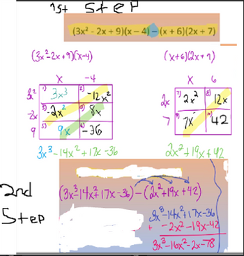 Answered: Simplify and write as a polynomial in… | bartleby