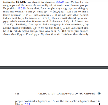 Answered: Exercise 15.5.33. (a) Find All Cyclic… | Bartleby