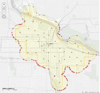 +31
€3
0.2
Amazon Creek
0.4mi
0
O
0
0
0
0
9
。
O
a
e
0
O
O
Eugene
O
0
...
an
0
Patiemson Slough
Mis Race
Ear, HERE | UGB date provided