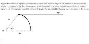 Answered: Figure shown below is a gate in the… | bartleby