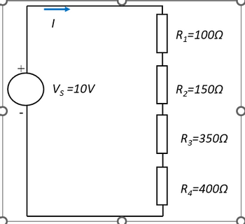 1
Vs=10V
R₁=1000
R₂=1500
R3=3500
R₂-4000