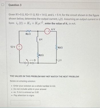 Answered Question 3 Given R1 50 R2 11 0 R3 bartleby