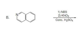 Answered B. 1 NBS 2 KNO3 Conc. H SO4 bartleby