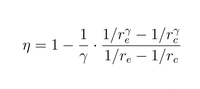 1 1/r – 1/r
e
n = 1 –
-
Y 1/re – 1/re
--
C
