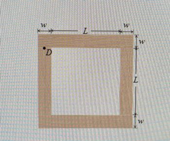 Answered: = The Cross-section Of A Wooden,… | Bartleby