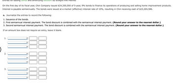 Answered: Determine the amount of the bond… | bartleby