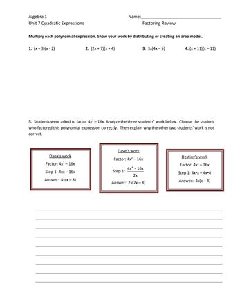 Answered: Multiply Each Polynomial Expression.… | Bartleby