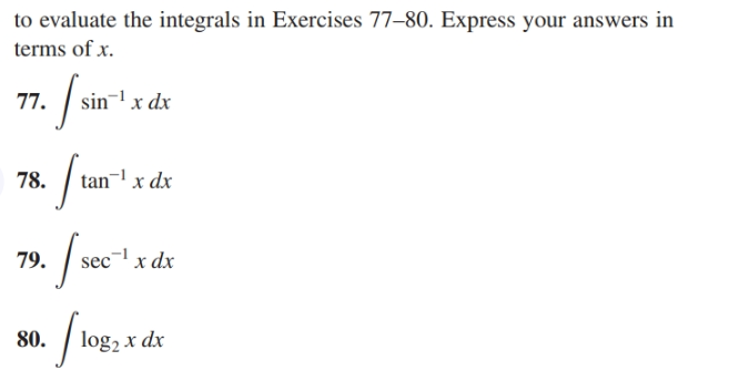 Answered: to evaluate the integrals in Exercises… | bartleby