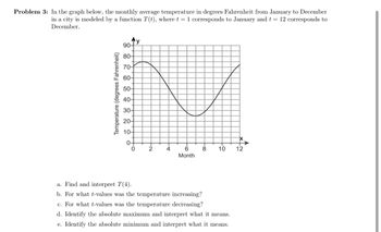 Answered: Problem 3: In the graph below, the… | bartleby