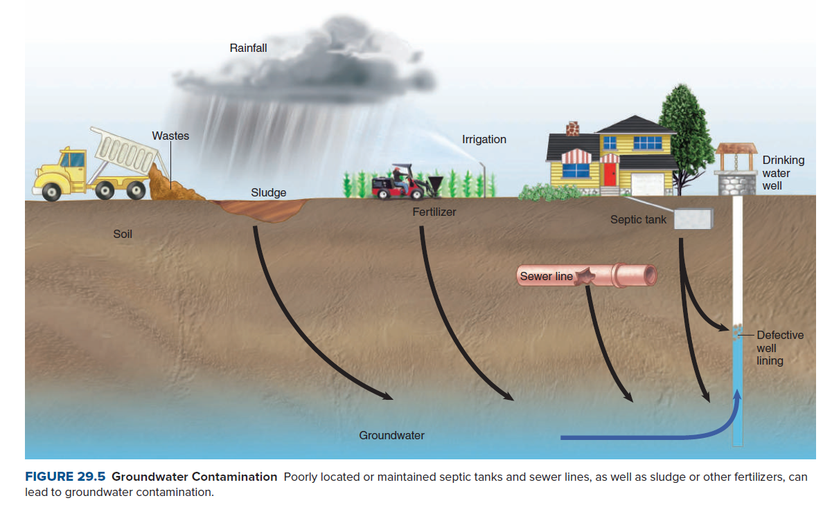 Answered: Rainfall 0000 Wastes Irrigation… | bartleby