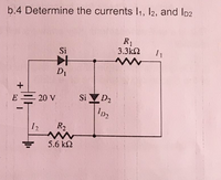 Answered: B.4 Determine The Currents 1, 12, And… | Bartleby