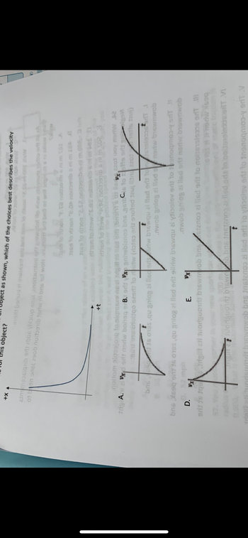 +X
object?
as shown, which of the choices best describes the velocity
ition to tow
91orit bahud 21 91026911 an
u2 19ro ar izA
aingmoodiqaib grit abbs vbislupanst znoitandani ogniwollo To Kiew 230
of ben snGL 290b noitegnib tortw ni bris 1st wolt.9125311 orit brit as snil ingentes ni alew
+t
Sallow
8
se to rinon eta noteba ni m 18 A
1269 to non "e.O moiserib s nim 18A
Jess to rition "2.52 notoribisni me
berib
mhon to 129
non to 19w
tit
2201 uoy nemW 2
noitam slitejong to sigranxs rs al trigint in lica SH0 (onsht
trig. Ani zid erit norw boisq sr B. srls xp anhsblanco bns 361bCs to fette sits an
und severoitgo sz9rl) to ririw (ratsa eri stoted 12u lim 2201 hefts 1zu1)
485 0
02 3
bris seni is 019s ,qu aniog ai liscerla irlw bis qu zi lisd eri tosalecos T J
.nwob gniog zi llad s neriw brownwob
VX|
A K
bns Aseg snit is 019s ,qu griog ei fled grit sliriw biswqu i ytibolev gris to sanoqmos-y HT 11
.nwob gniog zi lled ortt neriw biswnwob
D.
E.
snit is jqs
tuonguoidi biswreb brs instanco
t
rigilt zti tuorlguoit biswmvob bno stanoo zi lled srit to noid6199006 9T III
Lovas 21 JF herwiseq
da to noitaveledde ellT VI
wowok bas jostenos zi llad er to yaisolev ent to inanogmos-y rT.V