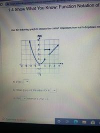 Answered: Use The Following Graph To Choose The… | Bartleby