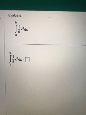 Answered: Evaluate. B Sx³dx B S/13 A A X°dx = | Bartleby