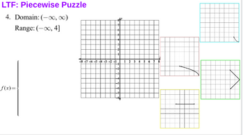 Domain and Range (From a Graph) Puzzle: DIGITAL VERSION (for