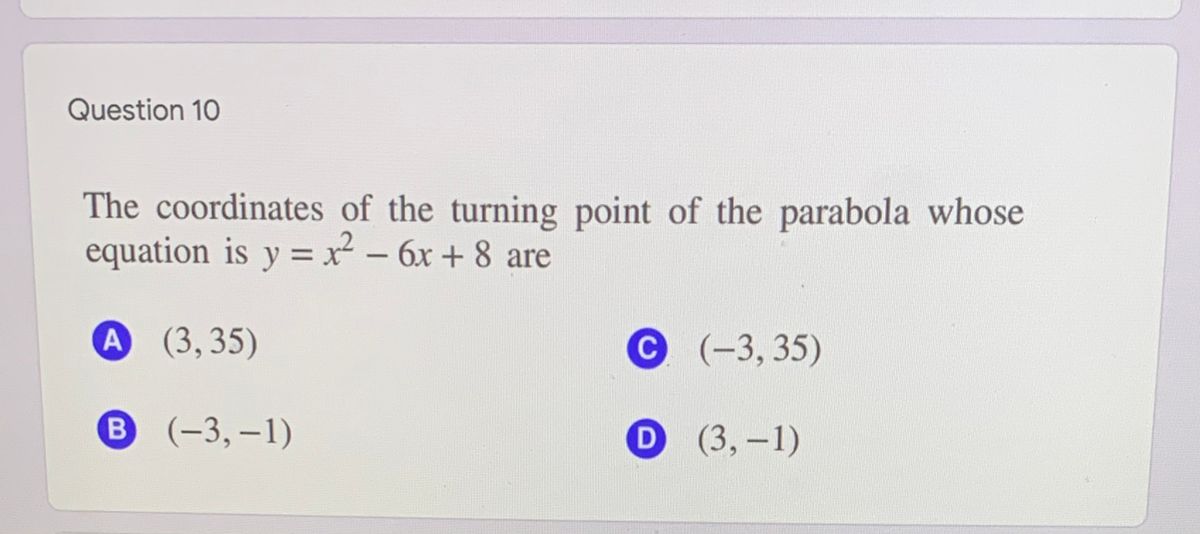 Answered The Coordinates Of The Turning Point Of Bartleby