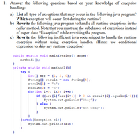 A Deep Dive into C# Errors or Exceptions Handling