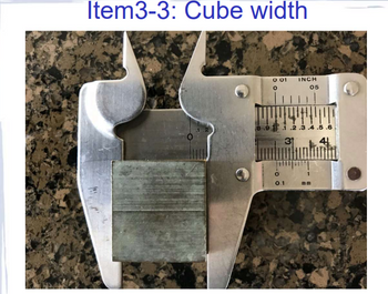 Item3-3: Cube width
0.01 INCH
05
O
0
0.1
4400
mm