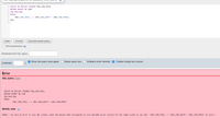 The image displays an SQL query execution attempt in a database management interface, which results in an error. Below is the transcription and explanation for educational purposes:

### SQL Query Attempt:

1. **SQL Code:**

   ```sql
   CREATE OR REPLACE TRIGGER TRG_LINE_TOTAL
   BEFORE INSERT ON LINE
   FOR EACH ROW
   BEGIN
      :NEW.LINE_TOTAL := :NEW.LINE_UNITS * :NEW.LINE_PRICE;
   END;
   /
   ```

### Explanation:

- **Trigger Definition:**
  - A trigger named `TRG_LINE_TOTAL` is created or replaced.
  - It is set to execute before inserting a row into the `LINE` table.
  - The purpose is to calculate the `LINE_TOTAL` value by multiplying `LINE_UNITS` and `LINE_PRICE` for each row.

### Error Details:

- **Error Message:**

  ```
  MySQL said:
  #1064 - You have an error in your SQL syntax; check the manual that corresponds to your MariaDB server version for the right syntax to use near ':NEW.LINE_TOTAL := :NEW.LINE_UNITS * :NEW.LINE_PRICE' at line 5
  ```

#### Explanation of the Error:

- **Error Code:** #1064
- **Description:** There is a syntax error in the SQL query, specifically in the line attempting to set `:NEW.LINE_TOTAL`.
- **Cause:** This syntax is incorrect for MySQL/MariaDB, where the use of `:NEW` for referencing new column values in a trigger is invalid. The `:=` assignment operator and colon-prefixed syntax are often used in PL/SQL, not in MySQL/MariaDB.

### Suggested Correction:

In MySQL, a similar operation should be written differently, typically using a `SET` statement. For example:

```sql
CREATE TRIGGER TRG_LINE_TOTAL
BEFORE INSERT ON LINE
FOR EACH ROW
BEGIN
   SET NEW.LINE_TOTAL = NEW.LINE_UNITS * NEW.LINE_PRICE;
END;
```

### Educational Note:

- **Triggers:** Useful for automatically applying business rules or updating fields during insert, update, or delete operations on tables.
- **Syntax Compatibility:** Always ensure compatibility with the SQL dialect used by the specific database system. MySQL and MariaDB have different syntax rules compared to Oracle's PL/SQL.