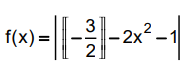 3
f(x) =
-2x
2
