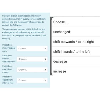 Answered: Carefully Explain The Impact On The… | Bartleby