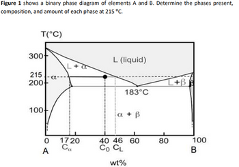 Answered: Figure 1 Shows A Binary Phase Diagram… | Bartleby