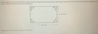 An open-top box is to be constructed from a sheet of tin that measures 18 inches by 10 inches by cutting out squares from each corner as shown and then folding up the
sides. Let V(x) denote the volume of the resulting box.
w = 10 inches
| = 18 inches
Step 1 of 2: Write V(x) as a product of linear factors.
