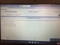 O School District of Palm
E Cindy Mejias - [Template x
Performance Matters | C x
E Cindy Mejias - The Six K x
K Cindy Mejias-[Termplate x
* Course Hero
A olapalmbeach.performancematters.com/ola/ola.jsp?clientCode=flPalmBeach#
D SDPBC Bookmarks
Performance Matters
Welcome, Cindy Mejias!
Connection Status:
All
Question 3 of 18 -
Bio_U08_USA_FY21
Question: 1-3
A certain plant tissue, typically found in the stem and in the hard outer covering of seeds, contains very thick, rigid cells. Which of the following correctly identifies this tissue and its function?
meristem tissue; gamete formation
O vascular tissue; production of sugar
ground tissue; transportation of materials
O dermal tissue; protection against damage
Previous
Pause
O
Sign on
