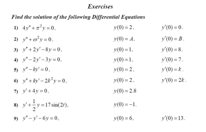 Answered Find The Solution Of The Following Bartleby