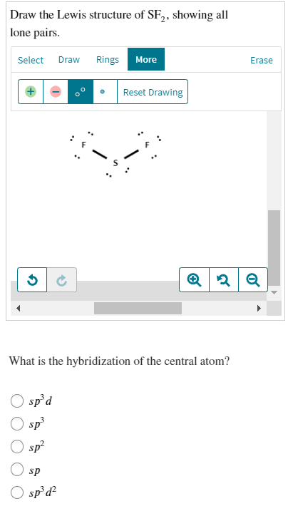 Lewis Structure Sf2