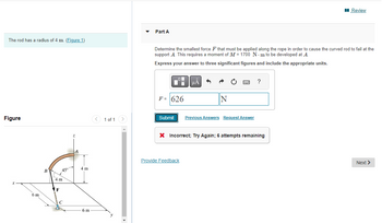 Answered: Determine the smallest force F that… | bartleby