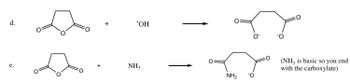 d.
"OH
NH3
D
NH₂
(NH3 is basic so you end
with the carboxylate)