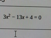 3x -
13x+4 0
I
