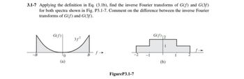 Answered: 3.1-7 Applying the definition in Eq.… | bartleby