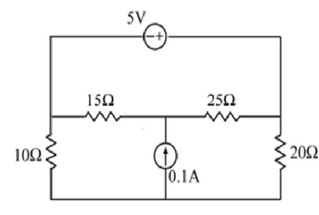 Answered: Applying Kirchhoff's Law, determine the… | bartleby