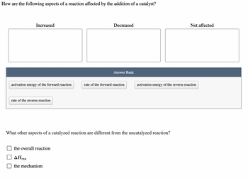 Answered: How Are The Following Aspects Of A… | Bartleby