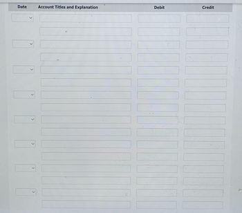 Date
Account Titles and Explanation
Debit
Credit
MATE
AND