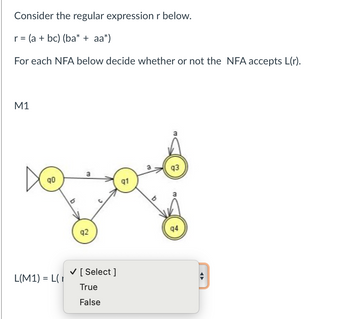 Answered: Consider The Regular Expression R… | Bartleby