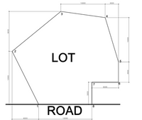 Answered: 1. What is the Total Lot Area (TLA) of the Lot in square ...