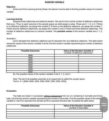 Answered: Evaluation Two balls are drawn in… | bartleby