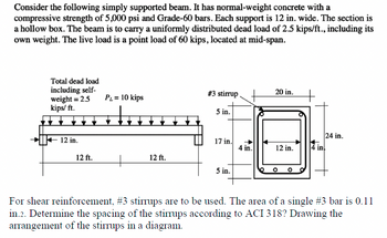 Shear Design Stirrups Analysis On A Reinforced Concrete Beam Using Nscp