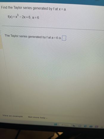 Answered: Find The Taylor Series Generated By Fat… | Bartleby