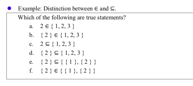 Answered: Example: Distinction between E and C… | bartleby