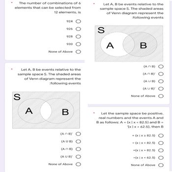 Answered: The number of combinations of 6… | bartleby