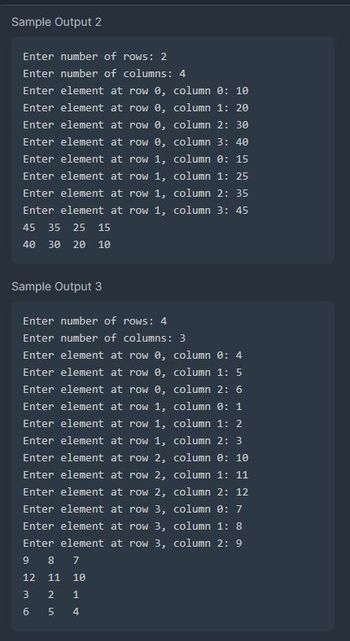 Answered 2. Print Multidimensional Array bartleby