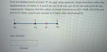 Solved Q3) Given the following: a shape with the points (
